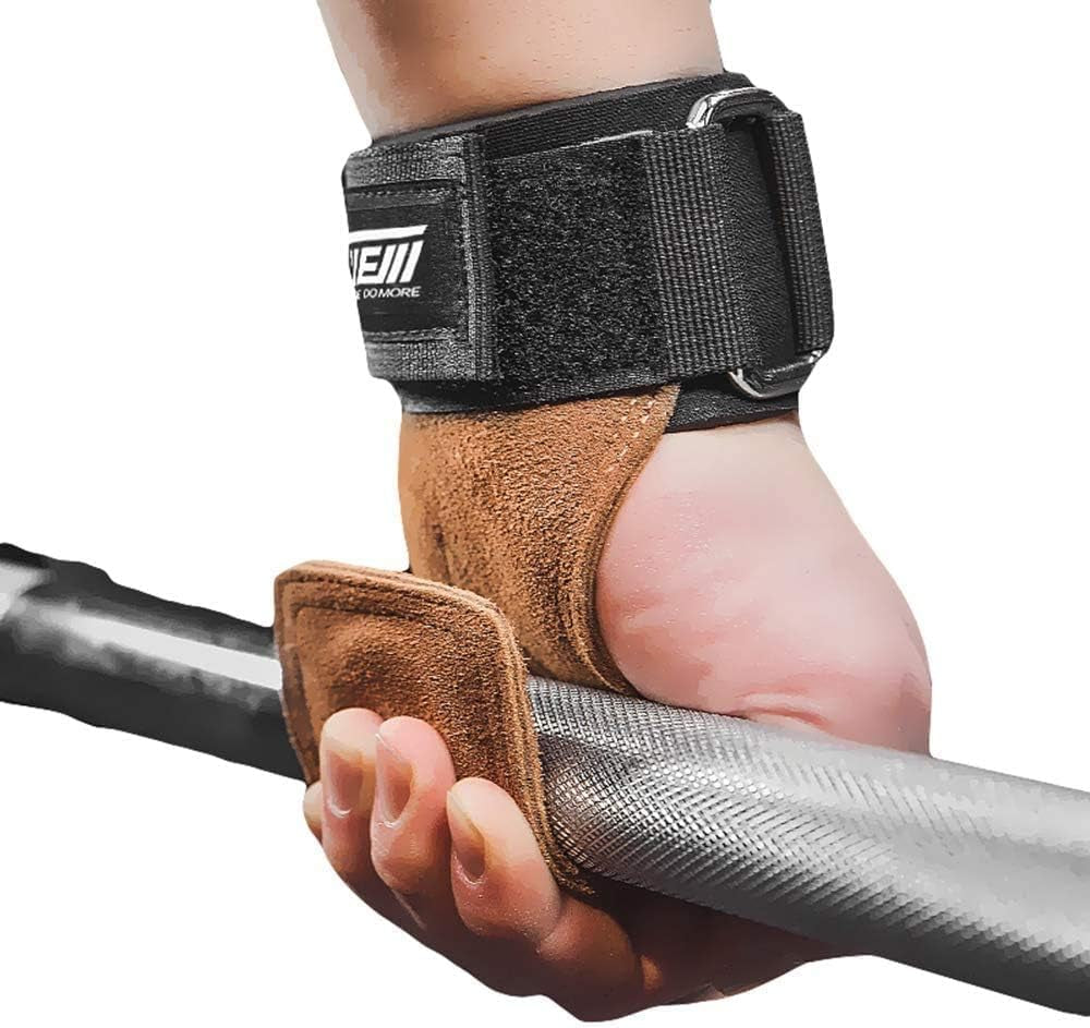 Professional Weightlifting Wrist Straps for Enhanced Grip Support - Deadlift Straps and Lifting Gloves for Pull-Ups, Deadlifts, and Shrugs