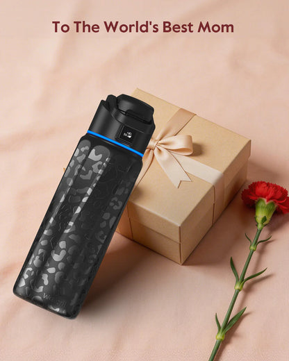 Waterh Boost Smart Hydration Bottle: 32 Oz Tracker with App Integration and Insulation