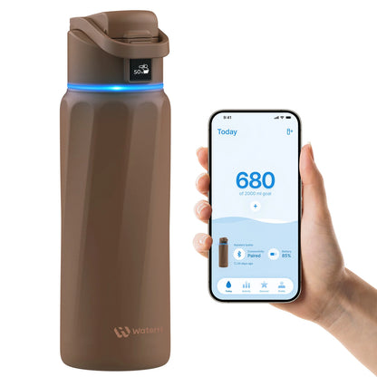 Waterh Boost Smart Hydration Bottle: 32 Oz Tracker with App Integration and Insulation