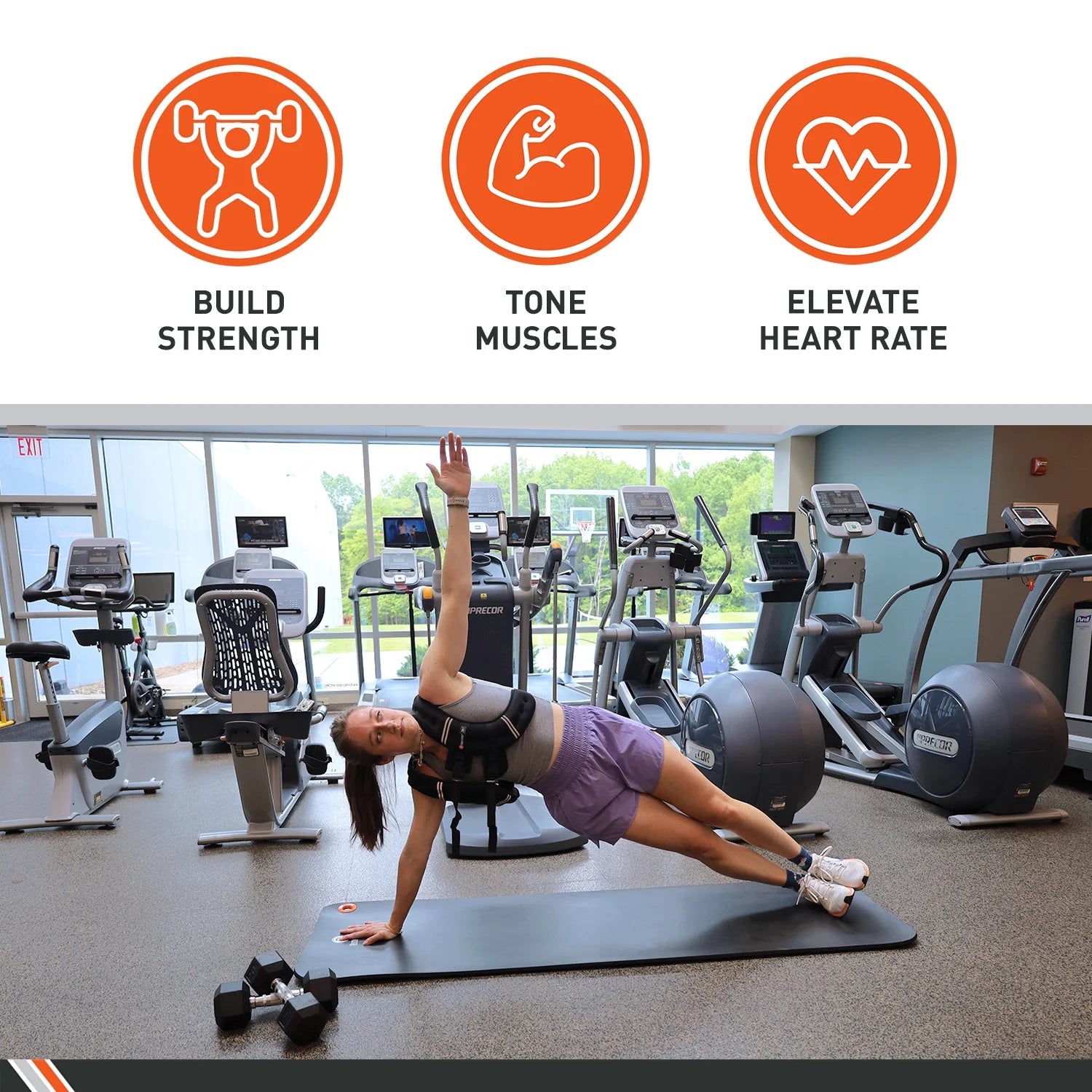 15 lb Adjustable Weighted Vest for Strength Training, Running, Walking, and Endurance Workouts